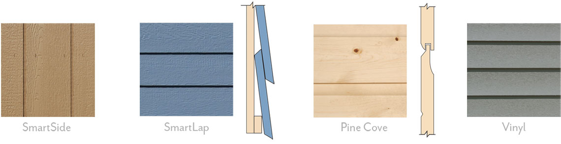 JDM Siding options