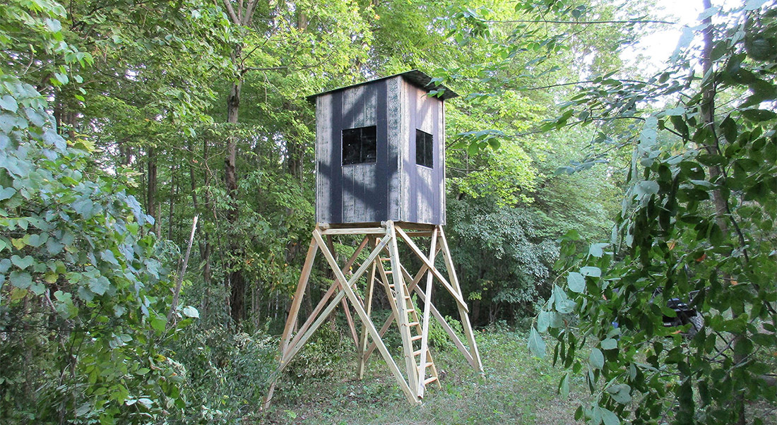 Outdoor Structures Hunting Oak Ridge Hunting Blinds Kauffman Lawn