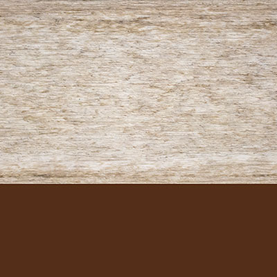 Berlin Gardens Finish: Seashell On Chocolate Brown Berlin Gardens Finish: Seashell On Chocolate Brown